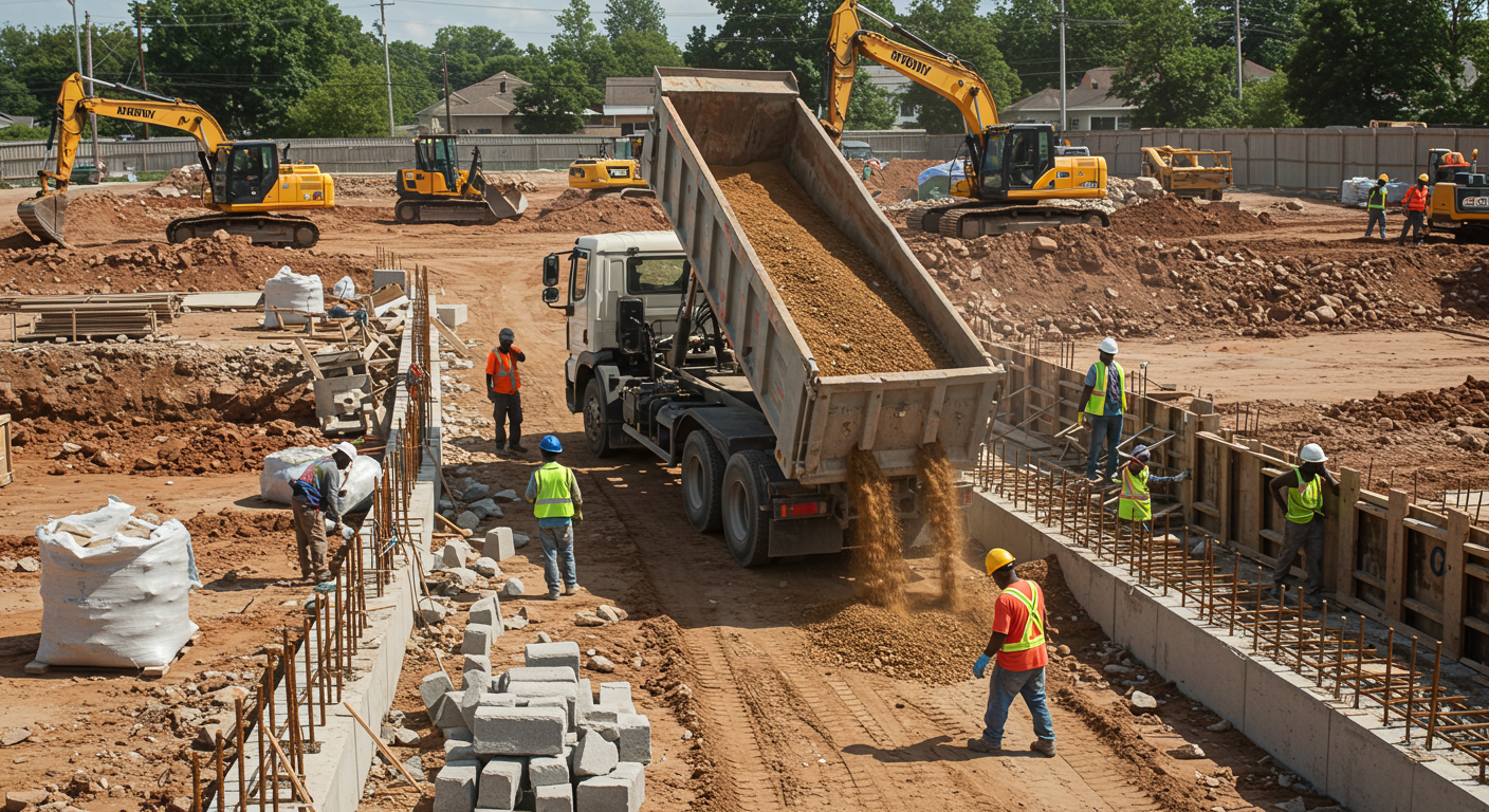 CCM Empire construction team